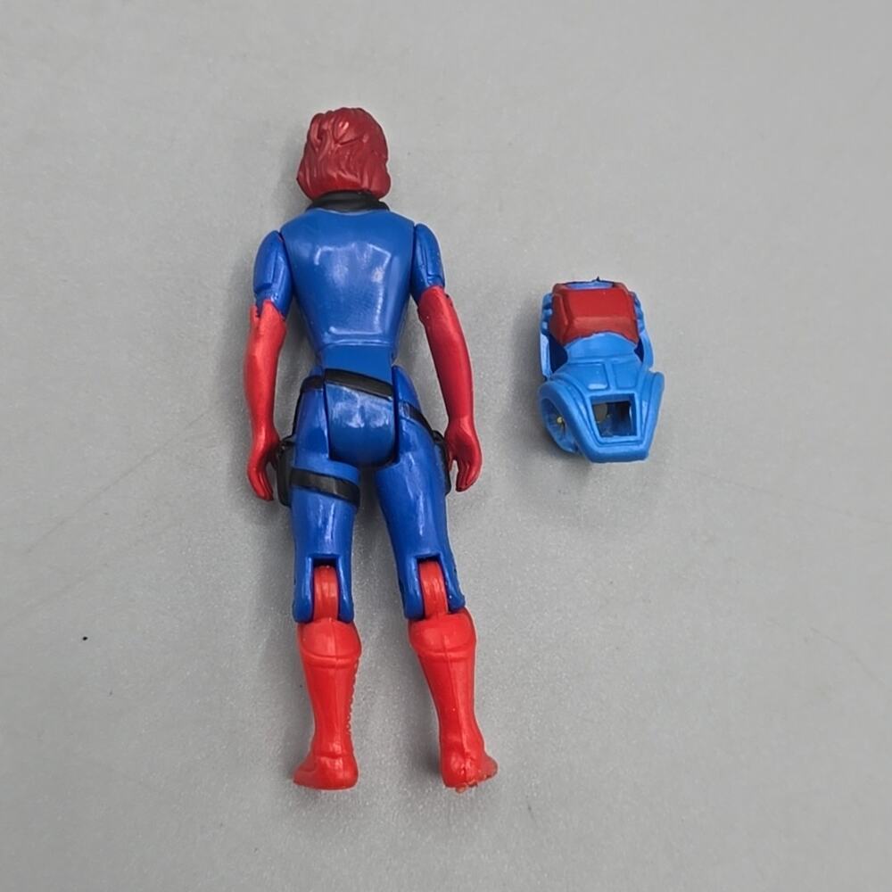 Vintage Kenner M.A.S.K. Manta Purple 300ZX Vanessa Warfield Mask Good Condition - Picture 5 of 16